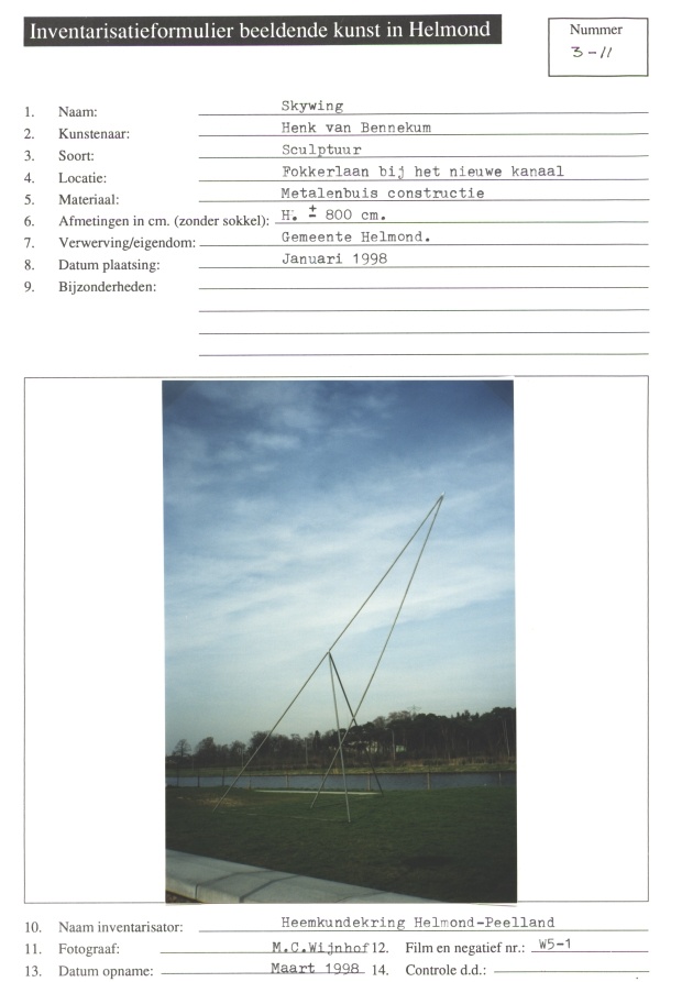 Klk voor de overzicht pagina